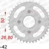 AFAM Tandwiel Achterzijde Staal 42T - 420 -Motorfietsuitrustings Winkel 10106 42 bea5