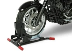 AceBikes SteadyStand Multi Standaard -Motorfietsuitrustings Winkel Steadystand Multi Black 180 application 2 b28f