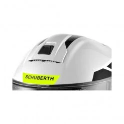Schuberth C5 Eclipse Motorhelm -Motorfietsuitrustings Winkel c5 eclipse wit geel detail 1 15e3