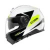 Schuberth C5 Eclipse Motorhelm 2 Schuberth C5 Eclipse Motorhelm -Motorfietsuitrustings Winkel c5 eclipse wit geel detail 4 18eb