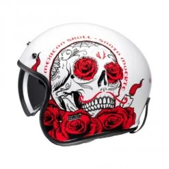 HJC V31 Desto Motorhelm -Motorfietsuitrustings Winkel hjc v31 desto wit rood 2 a799