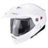Scorpion ADX-2 Solid Motorhelm -Motorfietsuitrustings Winkel scorpion adx 2 solid wit a95e