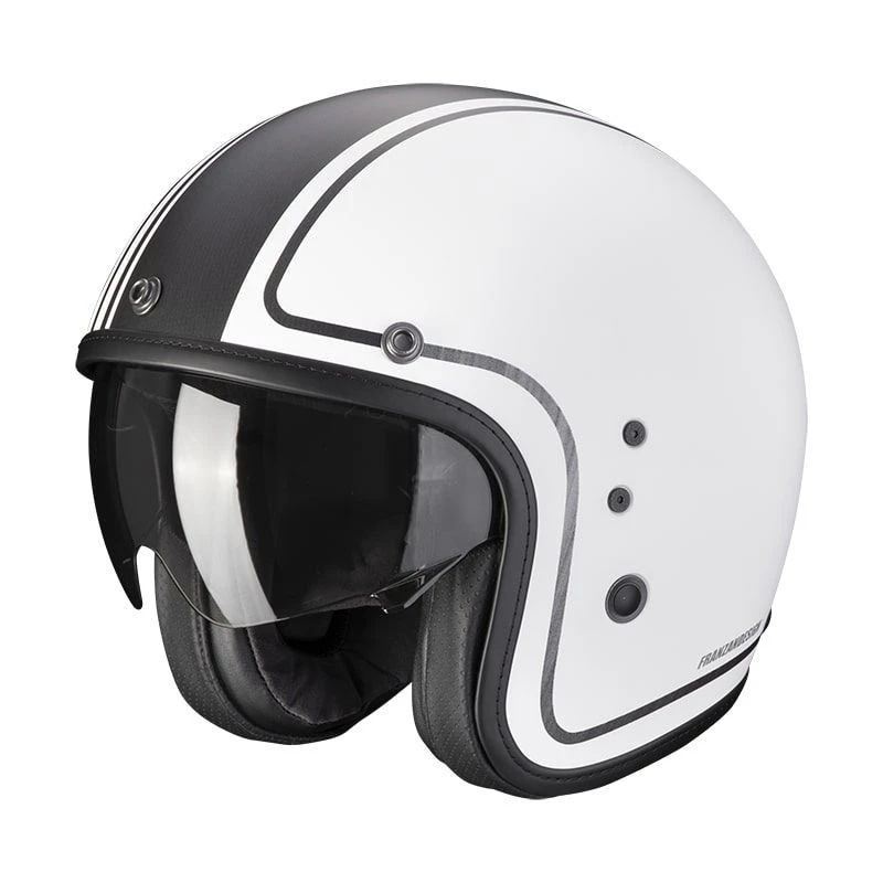 Scorpion Belfast Evo Retrol Motorhelm 5 Scorpion Belfast Evo Retrol Motorhelm - Afbeelding 3