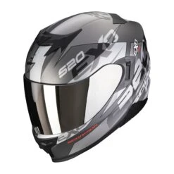 Scorpion Exo-520 Evo Air Cover Motorhelm 7 Scorpion Exo-520 Evo Air Cover Motorhelm -Motorfietsuitrustings Winkel scorpion exo 520 evo air cover zilver zwart c80e