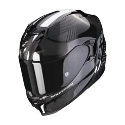 Scorpion Exo-520 Evo Air Laten Motorhelm -Motorfietsuitrustings Winkel scorpion exo 520 evo air laten zwart wit 7fc8