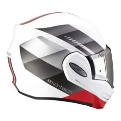 Scorpion Exo-Tech Evo Genre Motorhelm -Motorfietsuitrustings Winkel scorpion exo tech evo genre wit 2 fba2