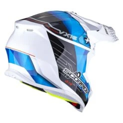 Scorpion VX-16 Evo Air Gem Motorhelm -Motorfietsuitrustings Winkel scorpion vx 16 evo air gem wit 2 1d81