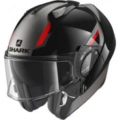 Shark Evo GT Sean Motorhelm -Motorfietsuitrustings Winkel shark evo gt sean zwart rood 2 0b5e