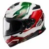 Shoei NXR 2 Capriccio Motorhelm -Motorfietsuitrustings Winkel shoei nxr 2 capriccio tc 11 wit groen rood faee