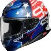 Shoei NXR 2 Marquez American Spirit TC-10 Motorhelm -Motorfietsuitrustings Winkel shoei nxr 2 marquez american spirit tc 10 0427